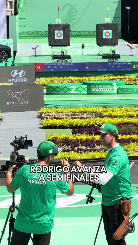 ¡RODRIGO GONZÁLEZ TIRA UNA X Y SE METE A SEMIFINALES! 🏹🇲🇽#victorymesept26