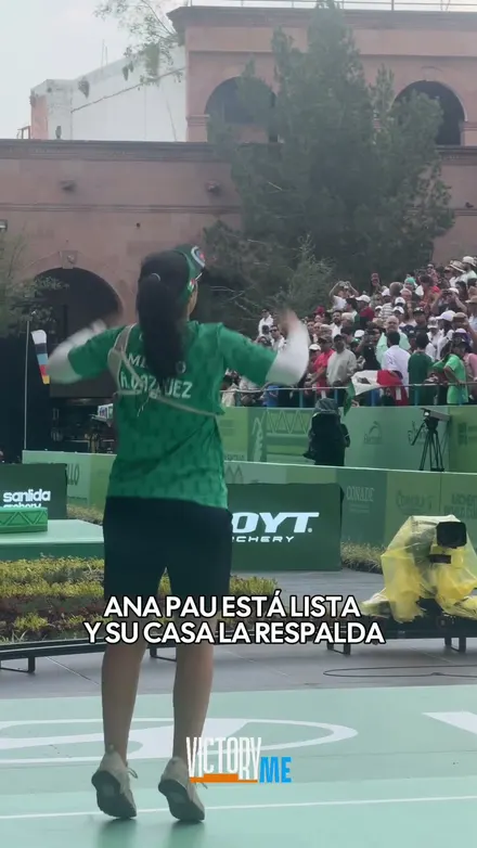 ¡ANA PAULA VÁZQUEZ YA ESTÁ LISTA PARA COMPETIR EN CASA! #victorymesept26